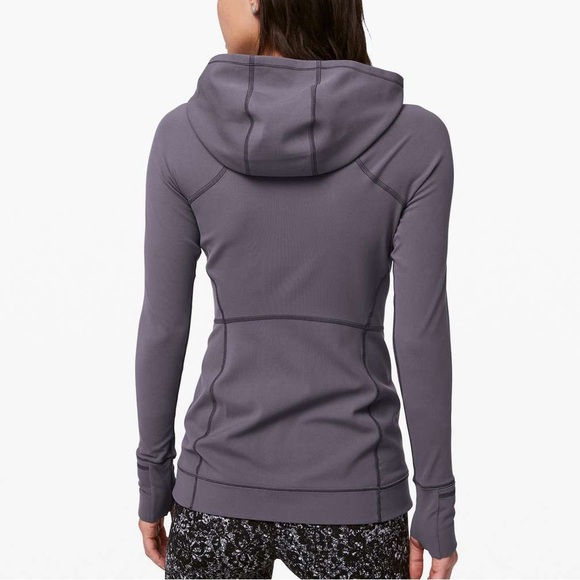 lululemon athletica Gray Asymmetrical Zip Hoodie - Picture 2 of 14